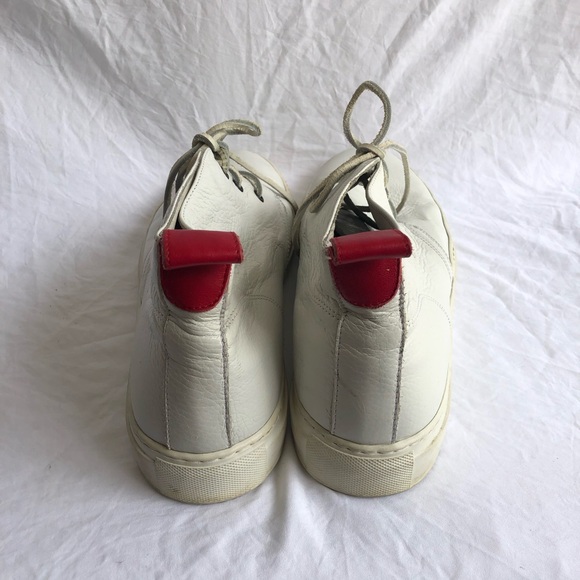 Del Toro Sneakers sz 13 Mens White W/Leather Laces - Picture 6 of 11